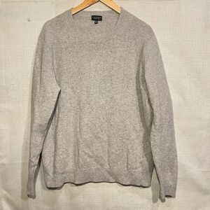 Cashmere Blend Grey Women's Sweater